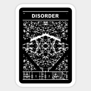 DISORDER Sticker